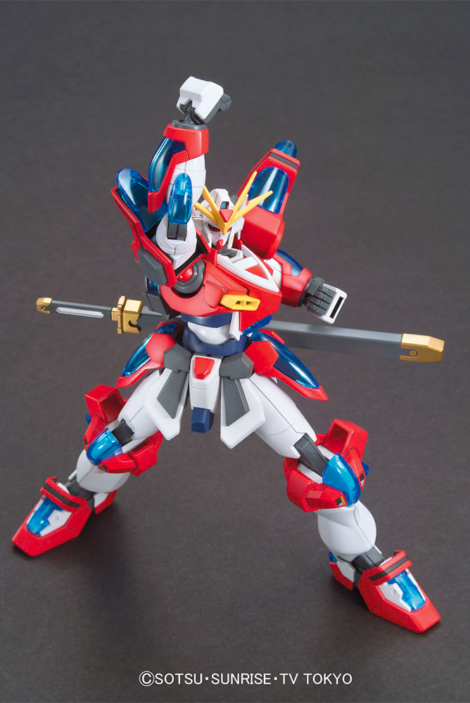 Kamiki Burning Gundam GUNPLA HGBF High Grade Builder Fighters 1/144